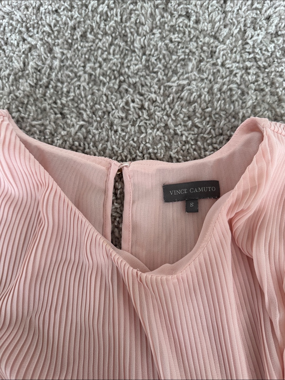 pink chiffon top - Picture 3 of 3